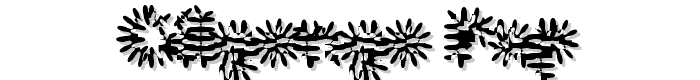 Gilgongo Pap font
